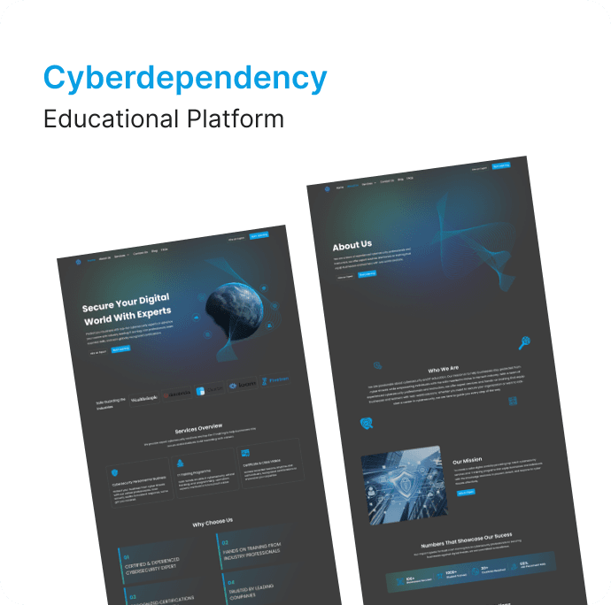 Cyberdependency — Educational Platform