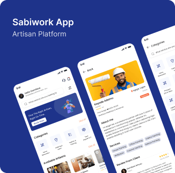 Sabiwork App — Artisan Platform